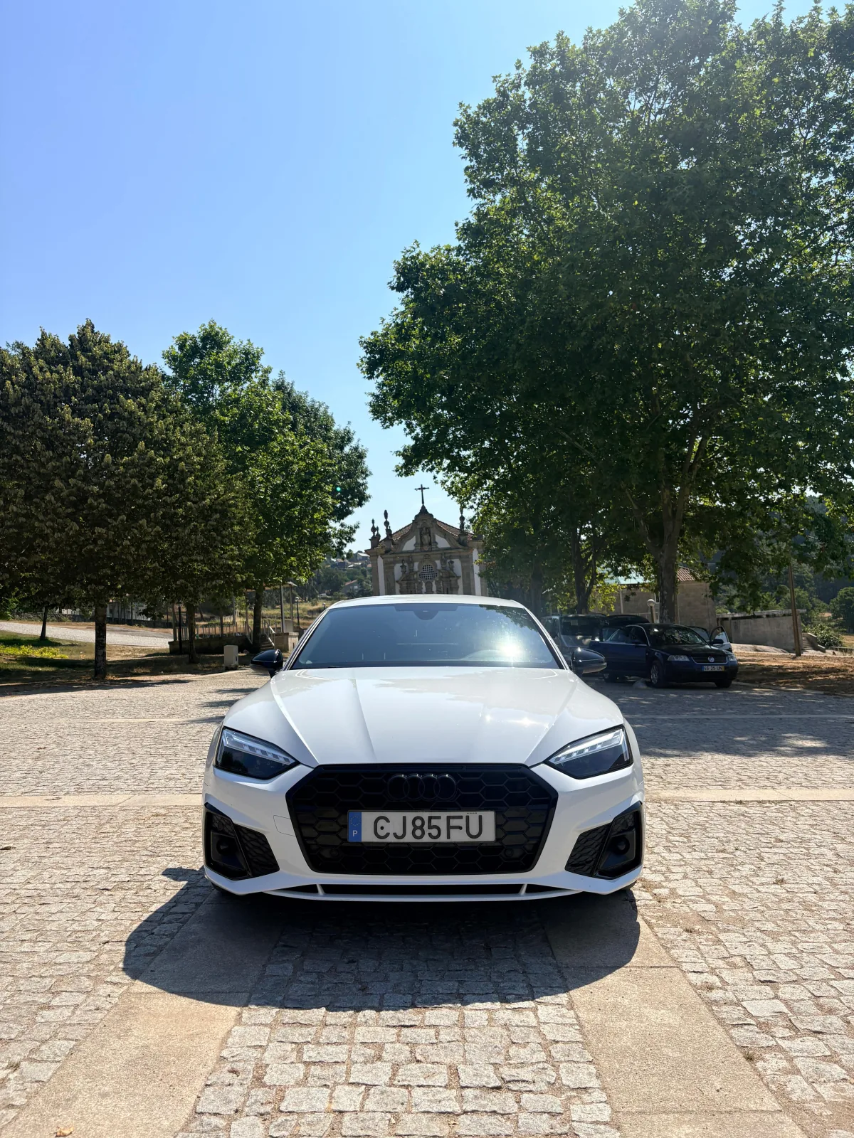 Audi A5 Sportback S line visto de frente